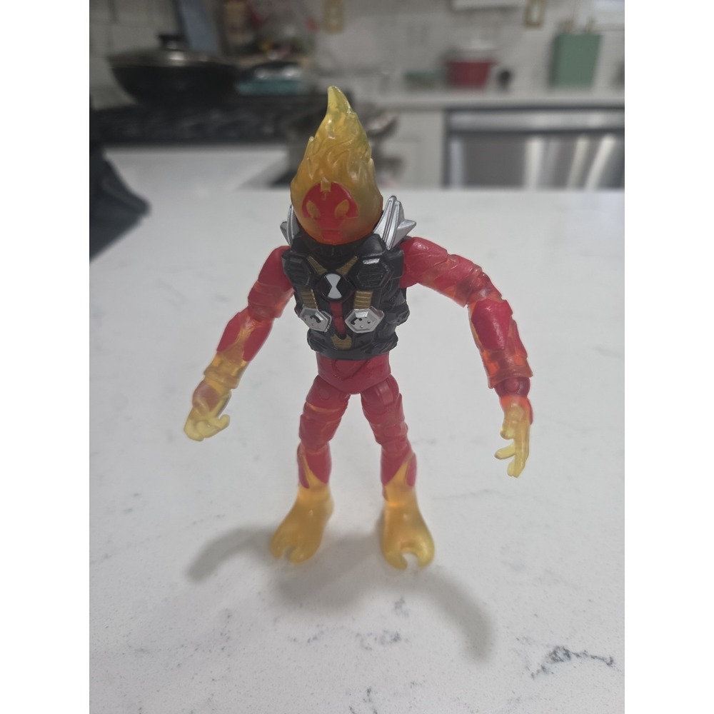 Heatblast And Rocket Flyer Action Figure Ben 10